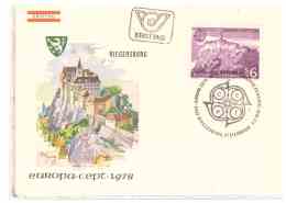 AU1342    -     RIEGERSBURG  3.5.78    /    FDC    EUROPA CEPT 78 - 1978