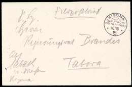 Beleg KIGOMA 10/10 15 (Kriegsdatum), Ideal Auf Tadellosem Feldpostbrief Nach Tabora. - Other & Unclassified
