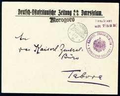 Beleg MOROGORO 2/2 16, Klar Auf Vorausfrankierungs-Umschlag Morogoro-Ausgabe "7½ H." Violett Mit Beiges. L1 "Morogoro" A - Other & Unclassified