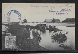 Maroc Marcophilie - Cachet Militaire - Carte Postale - Lettres & Documents