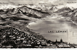 SUISSE,HELVETIA,SWISS,SCHWEIZ,SVIZZERA,SWITZERLAND ,VAUD,LAUSANNE,LOSANNA,VUE EXTRAORDINAIRE,carte Photo - Lausanne