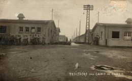 ALLEMAGNE CARTE PHOTO TROISDORF CAMP DE SAVOIE - Troisdorf