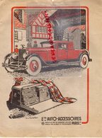 75- PARIS- RARE CATALOGUE ETS. AUTO ACCESSOIRES-66 AVENUE GRANDE ARMEE-ILLUSTRATEUR E.A. SCHEFER-1927 - Auto's