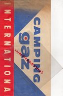 CHAPEAU PUBLICITAIRE CAMPING GAZ INTERNATIONAL- PUBLICITE PAPIER - TOUR DE FRANCE CYCLISME - Werbung
