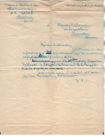 VP12.022 - MILITARIA - SARRELOUIS - Lettre Aspirant QUELARD Jean Officier Des TRANSMISSIONS 68e R.A.B - Documents