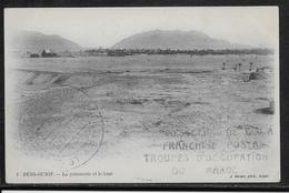 Maroc Marcophilie - Cachet Militaire - Carte Postale - Brieven En Documenten