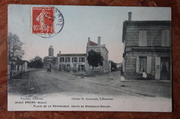 ARCINS (33) - PLACE DE LA REPUBLIQUE, ROUTE DE BORDEAUX-SOULAC - Arès