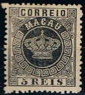 Macau, 1884, # 1 Dent. 12 1/2, MNG - Unused Stamps