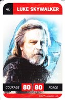 Carte Leclerc Star Wars 2018 46 LUKE SKYWALKER - Star Wars