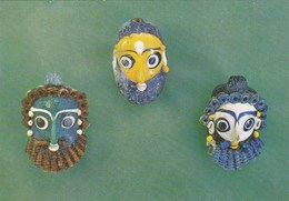 Musée De CARTHAGE - Masques Puniques En Pâte De Verre Polychrome - - Tunisia