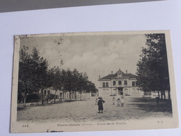 Pierre Bénite -place De La Mairie - Cpa Animée - Pierre Benite