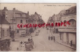 Delcampe - 18- VIERZON - RUE DE LA REPUBLIQUE - Vierzon