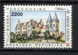 BOSNIE HERCEG BOSNA 1993, Yvert 1K, Série Courante Monastère, 1 Valeur, Neuf / Mint. R476 - Bosnia Erzegovina