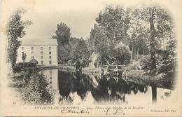 - Dpts Div.- Ref-ZZ256- Eure Et Loir - Jouy - L Eure Et Le Moulin A Eau De La Bussiere - Moulins A Eau - Carte Bon Etat - Jouy