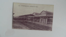Cp Germersheim  Intérieur De La Gare - Germersheim