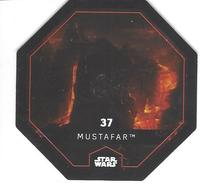 JETON LECLERC STAR WARS   N° 37  MUSTAFAR - Poder De La Fuerza