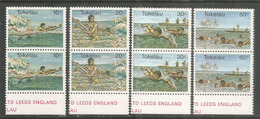 Union Islands (Tokelau Islands) Southern Pacific Ocean. Les Sports Aquatiques Populaires. 8 Timbres Neufs ** Se-tenant - Autres - Océanie