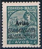 Macau, 1936, # 1, Correio Aéreo, MH - Nuevos