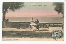 06 Nice La Plate Forme Du Chateau 1907 - Parques, Jardines