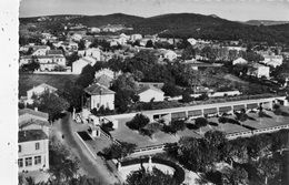 QUISSAC VUE AERIENNE GROUPE SCOLAIRE ET QUARTIER DE LA GARE - Quissac