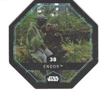 JETON LECLERC STAR WARS   N° 38  ENDOR - Poder De La Fuerza