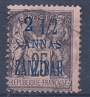 ZANZIBAR - 24  2 1/2 SUR 25C NOIR OBL USED - Used Stamps