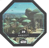 JETON LECLERC STAR WARS   N° 39  NABOO - Poder De La Fuerza