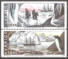 SUEDE 2002 (Yvert 2248-49) - Exploration Polaire (MNH) Sans Trace De Charnière - 032 - Unused Stamps