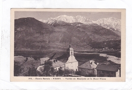 Delcampe - (CPA : 14 X 9)  -  302.  -  Haute-Savoie  -  .PASSY.  -  Vallée De Montjoie Et Le Mont Blanc. - Passy