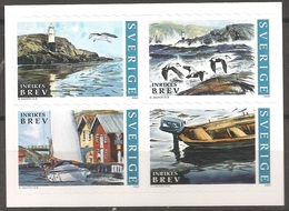SUEDE 2002 (Yvert 2271-84) - Ports Voilier Phare Oiseau (MNH) Sans Trace De Charnière - 032 - Unused Stamps