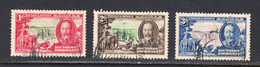 Southern Rhodesia 1935 Silver Jubilee, Cancelled, Sc# , SG 31-33 - Rhodésie Du Sud (...-1964)