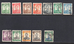 Southern Rhodesia 1937 Cancelled, Sc# , SG 40-50,52 - Südrhodesien (...-1964)