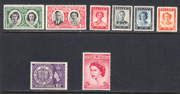 Southern Rhodesia 1947,1953 Mint Mounted, Sc# , SG 62-67,76-77 - Zuid-Rhodesië (...-1964)