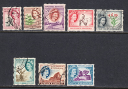 Southern Rhodesia 1953 Cancelled, Sc# , SG 78-82,84-86 - Southern Rhodesia (...-1964)