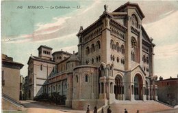 MONACO-LE CATHEDRALE-1910 - Cathédrale Notre-Dame-Immaculée