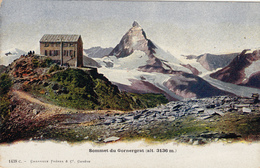 SUISSE,SWITZERLAND,SWISS, HELVETIA,SCHWEIZ,SVIZZERA ,VALAIS,1900,GORNERGRAT,PIC,SOMMET,3135M,pres ZERMATT,GORNER - Zermatt