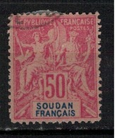 SOUDAN            N°  YVERT  13   ( FAUX DE FOURNIER ) OBLITERE       ( O   3/20 ) - Used Stamps