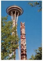 (145) USA - Seattle Neddle And Indian Carvings - America