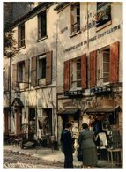 (145) France - Paris Place Du Tertre With Gendarme - Policeman - Police - Gendarmerie