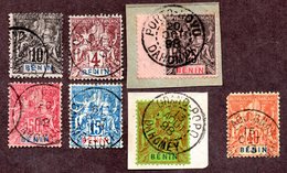 Bénin N°35,37,38,39,40,43 Oblitéré TB  Cote 52 Euros !!! - Used Stamps