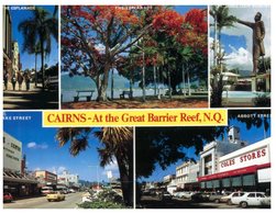 (DEL 561) Australia - With Stamp At Back Of Card - NT - CrocodileQLD - Cairns - Cairns