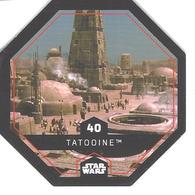 JETON LECLERC STAR WARS   N° 40 TATOOINE - Poder De La Fuerza