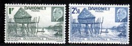 Dahomey 1941 Yvert 149 / 150 * TB Charniere(s) - Unused Stamps
