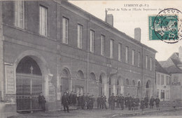 Cpa Ak Pk Basses Pyrénées Lembeye école Des Garçons Animée 1910 - Lembeye