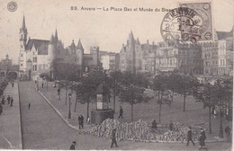 CHINE 1912 CARTE POSTALE EN PROVENANCE DE DEURNE BELGIQUE 1911 AFFRANCHIE ET OBLITERE A TIENTSIN - Storia Postale