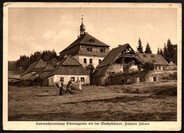 B3908 - Schmalzgrube - Hammerherrenhaus Mit Werkgebäuden - Heimatschutz Postkarte - Jöhstadt