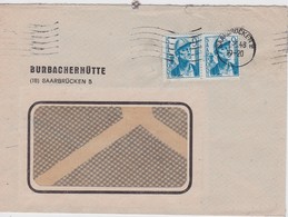 SARRE 1948 LETTRE DE SAABRÜCKEN - Cartas & Documentos