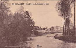 59. BERLAIMONT. CPA.  LES RIVES DE LA SAMBRE ET LE PONT . ANNEE 1931 - Berlaimont