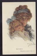 SIGNED PHILIP BOILEAU BLUE RIBBONS OLD POSTCARD #33 No. 294 - Boileau, Philip