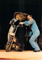 Cirque  A.ZAVATTA 1989 Les Ruppert Et L'Ours Motocycliste-Yvon KERVINIO éd L'Aventure Carto  AC 89/253-*PRIX FIXE - Circo